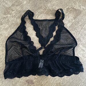 Free People Midweek Longline Mesh Bra